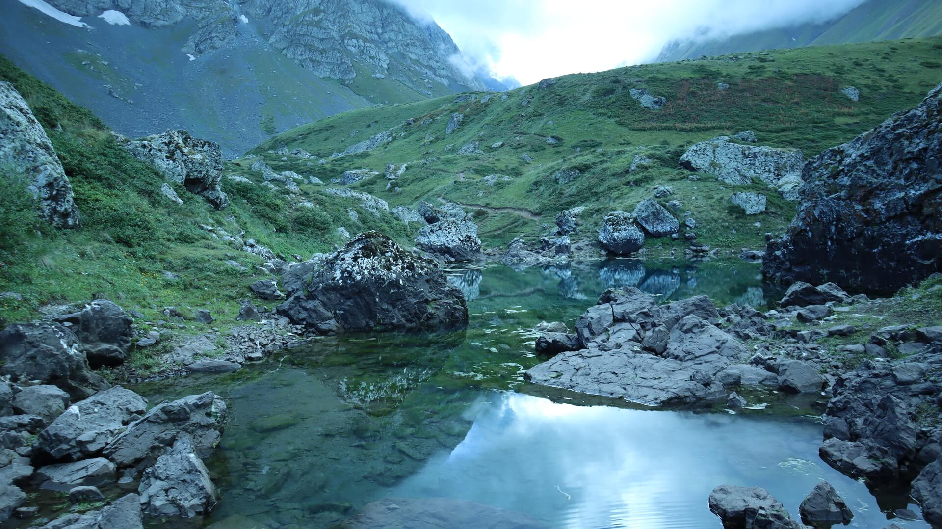 Abudelauri 2nd lake